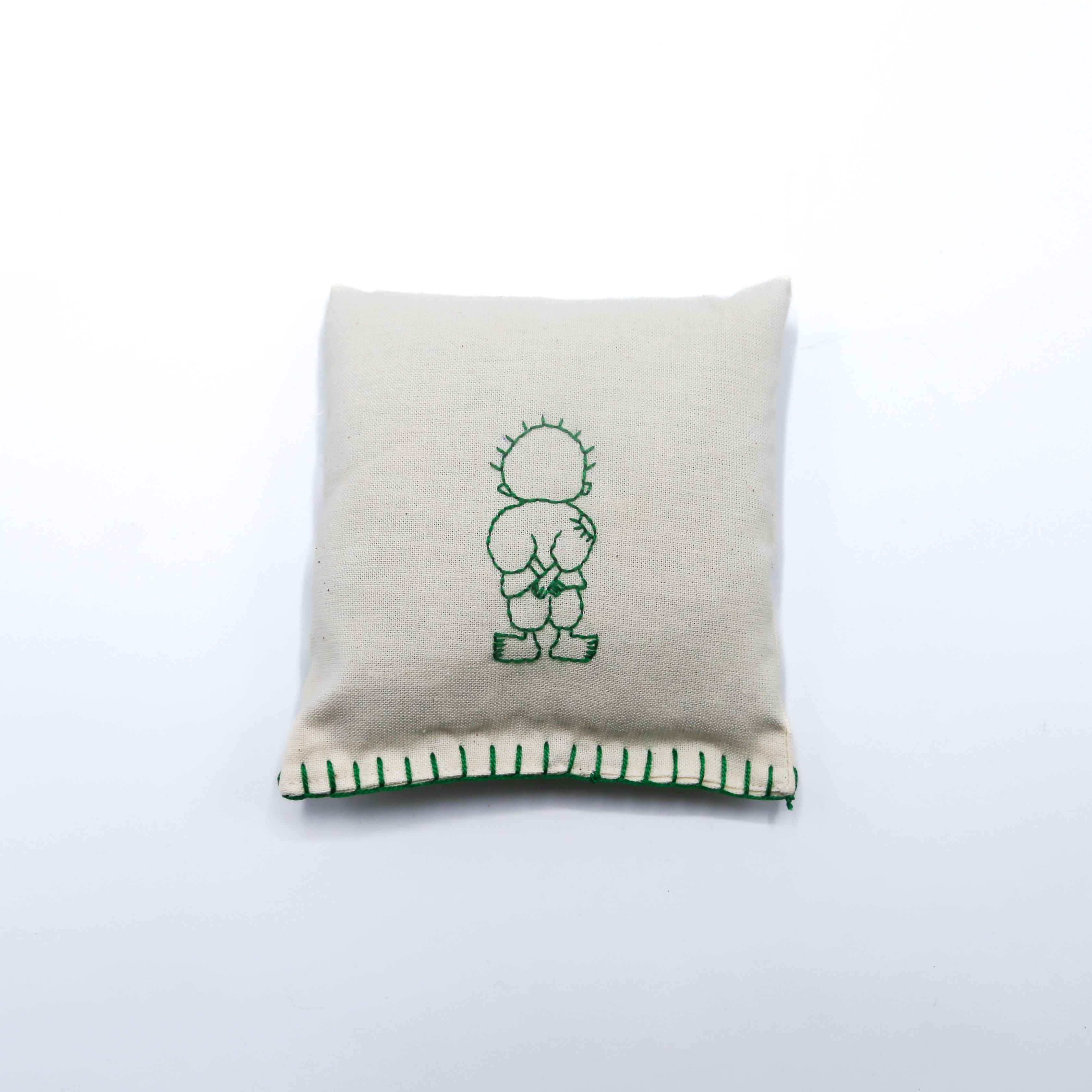 Shams El Balad accessories Green Handala Lavender Pillow