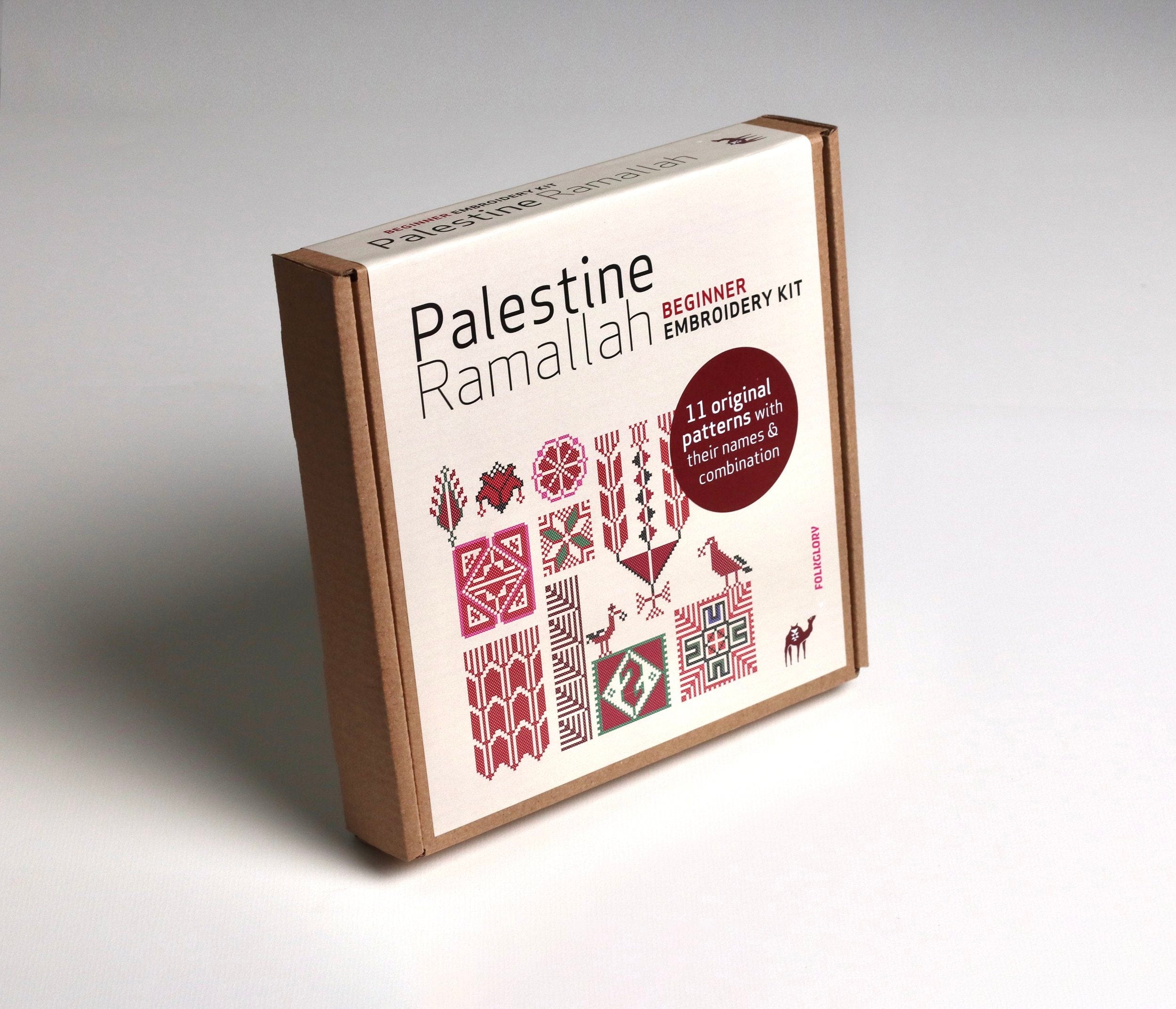 Shams El Balad Palestine, Ramallah Beginner Embroidery Kit