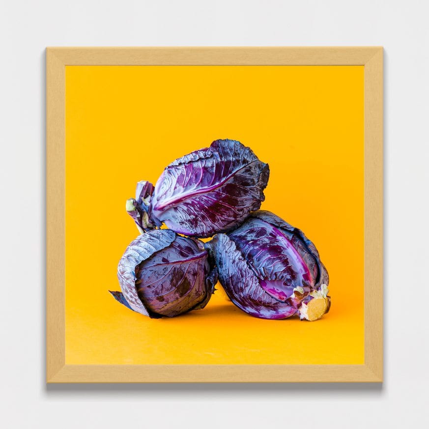 Shams El Balad Print Red Cabbage