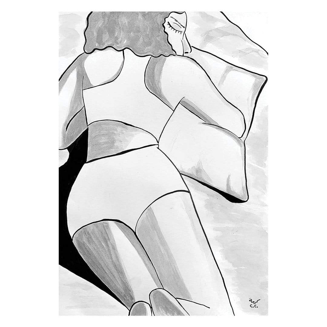 Shams El Balad Print "Chaos Bil راحة" ASLEEP