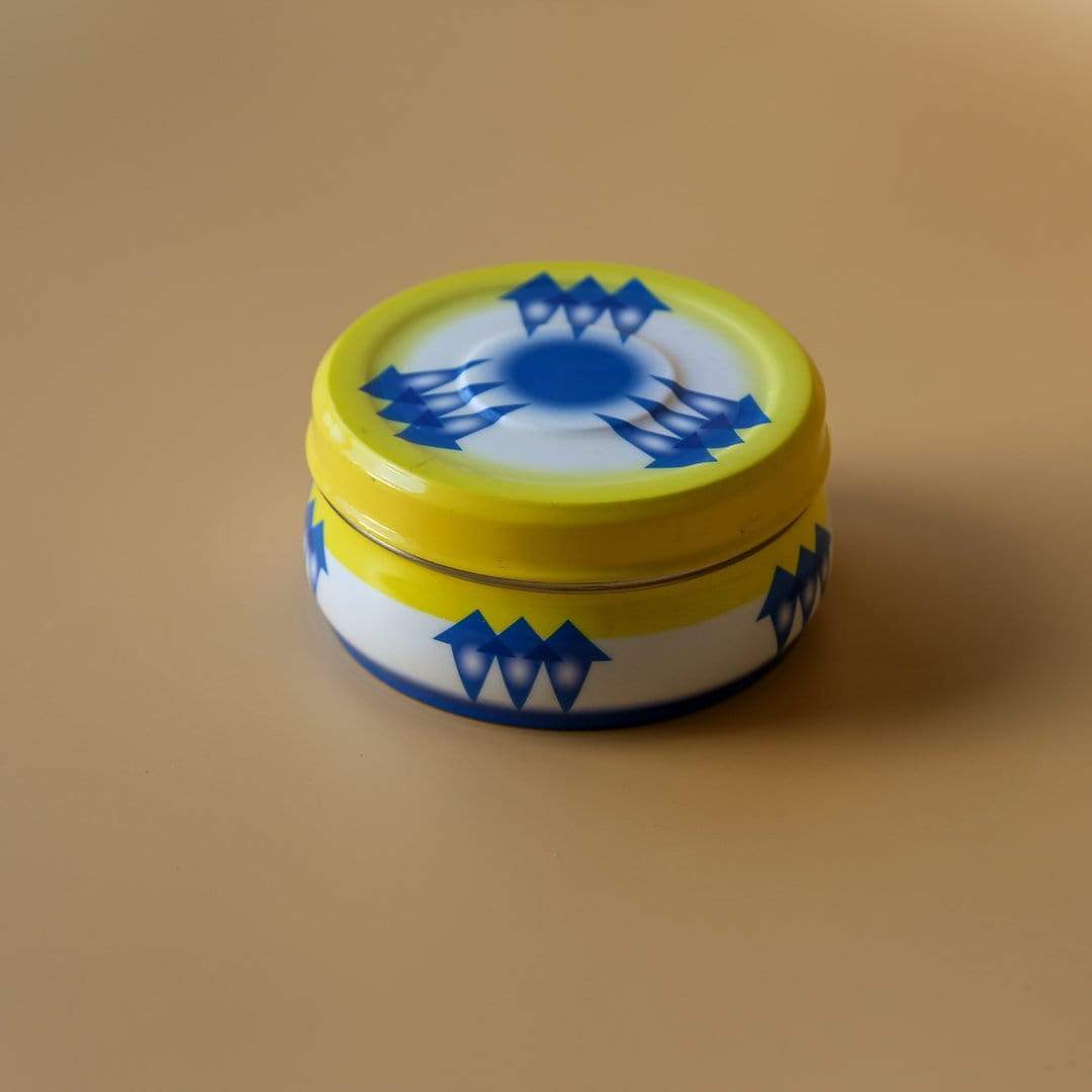 Shams El Balad Tableware Large Blue Arrow Tins