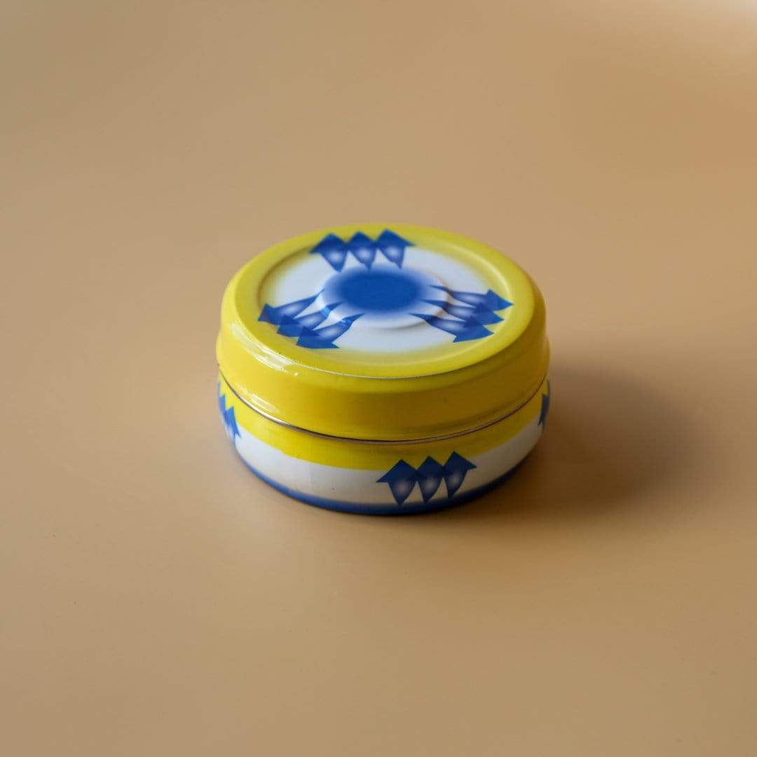 Shams El Balad Tableware Medium Blue Arrow Tins