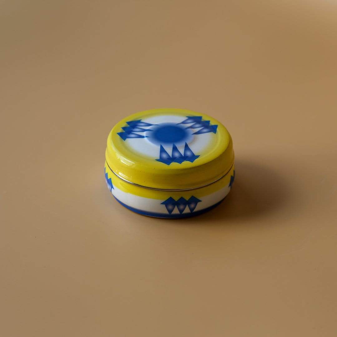 Shams El Balad Tableware Small Blue Arrow Tins