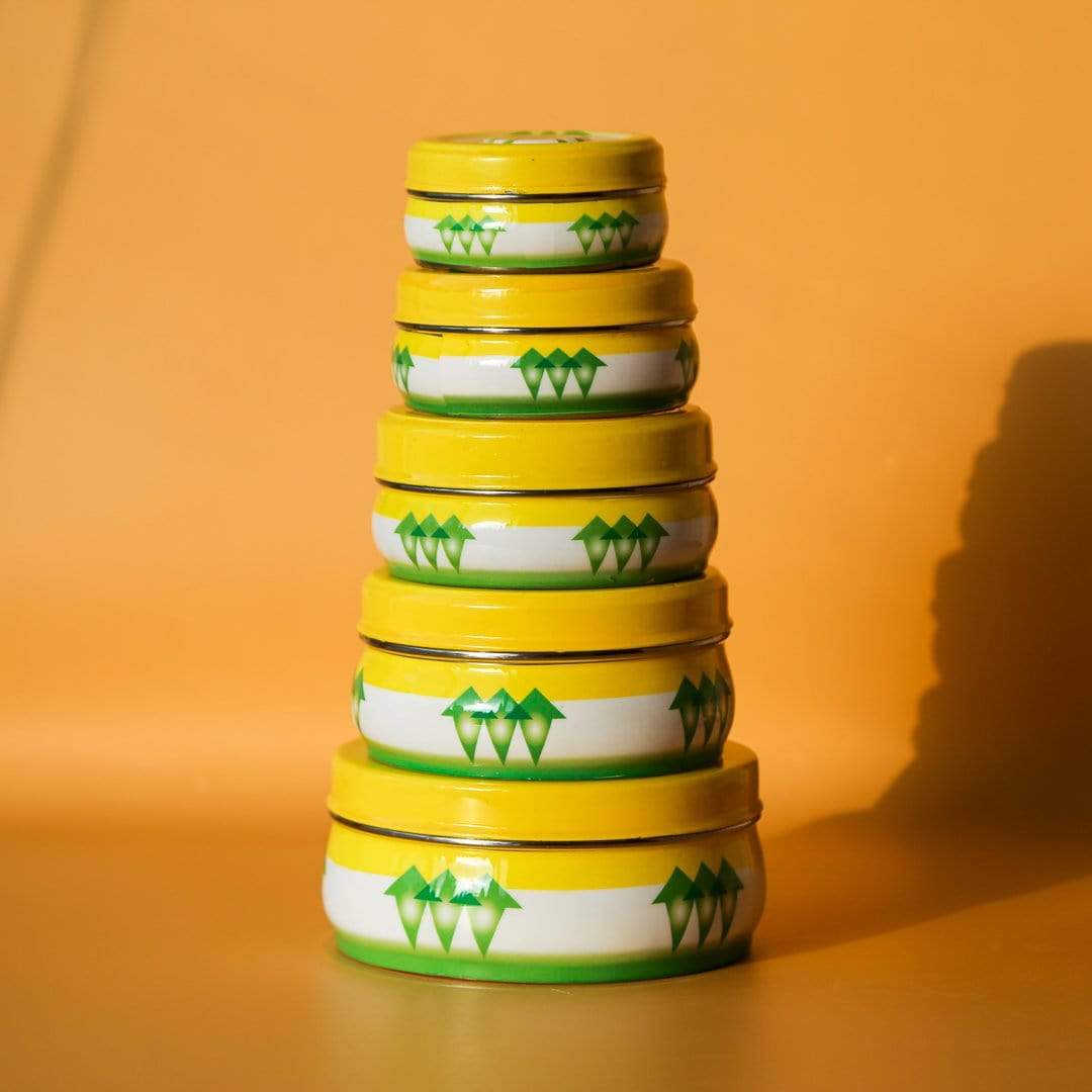 Shams El Balad Tableware Green Arrow Tins