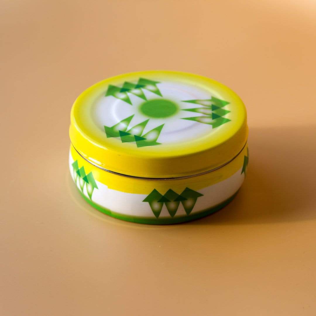 Shams El Balad Tableware Extra Large Green Arrow Tins