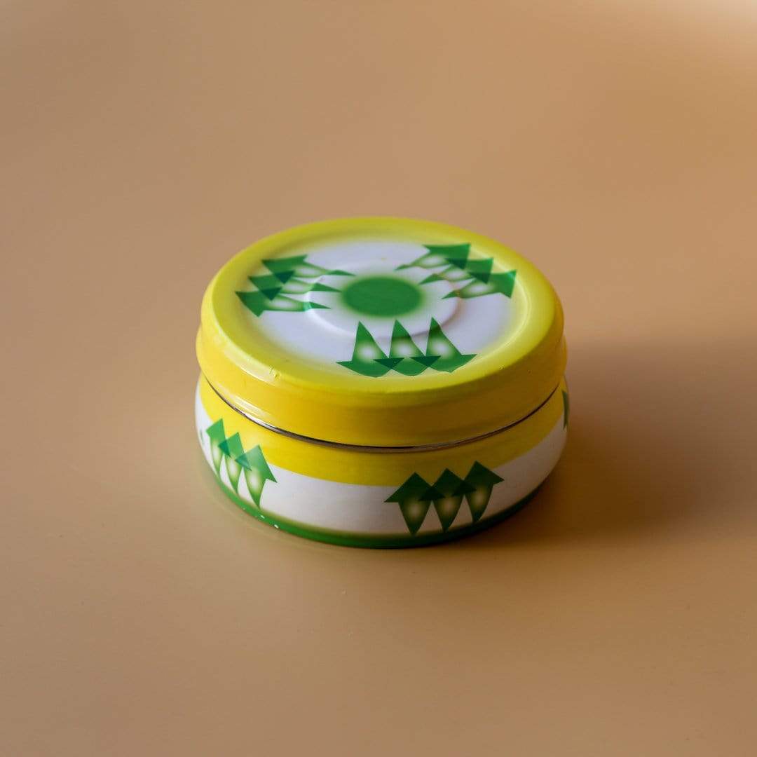 Shams El Balad Tableware Large Green Arrow Tins