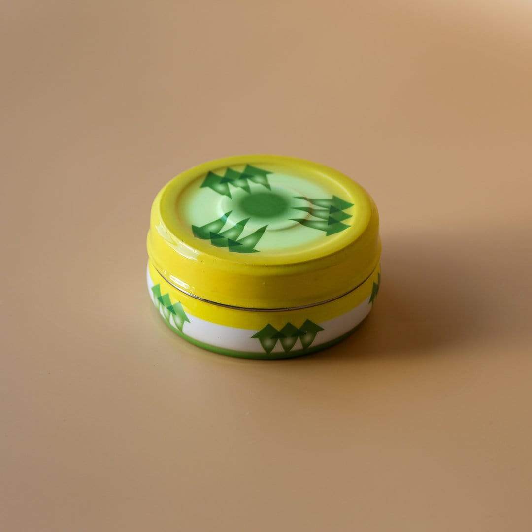 Shams El Balad Tableware Medium Green Arrow Tins